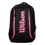 Bolsas De Tenis Wilson EMEA Reflective Backpack black/pink